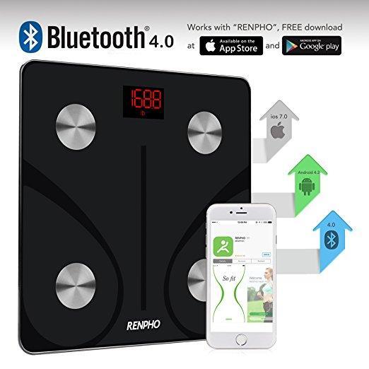  RENPHO Bluetooth Body Fat Scale Smart BMI Scale