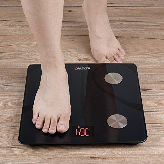 RENPHO Bluetooth Body Fat Scale, Digital Weight Scale Bathroom Smart Body
