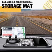 Load image into Gallery viewer, Multifunction Non Slip Phone Pad Car Dashboard Non Slip Grip Sticky Pad Phone Holder Mat Anti-skid Silicone Mat Car Accessories