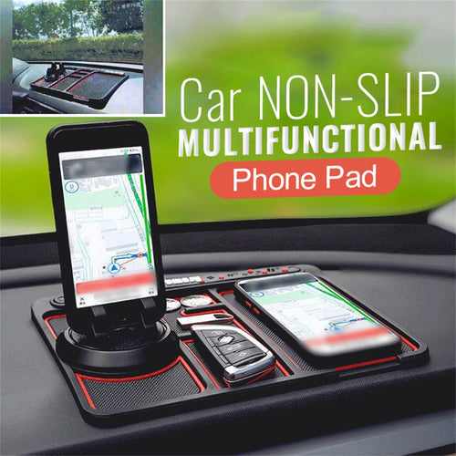 Multifunction Non Slip Phone Pad Car Dashboard Non Slip Grip Sticky Pad Phone Holder Mat Anti-skid Silicone Mat Car Accessories