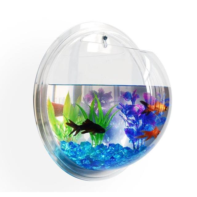 Wall fish outlet bowls