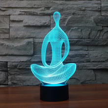 Load image into Gallery viewer, 3D LED Meditation Lamo
