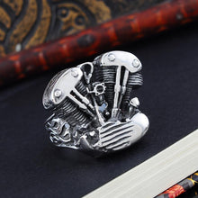 Load image into Gallery viewer, Harley Engine Design Biker Ring